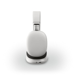 Auriculares inalámbricos con cancelación de ruido y micrófono color gris claro