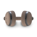 Auriculares sostenibles con cancelación de ruido y 20h de autonomía color champagne tercera vista