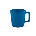 Taza de cerámica con acabado mate disponible en colores vivos 310ml color azul