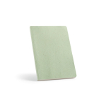 Cuaderno con tapa flexible de limoncillo hojas a puntos color verde claro