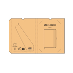 Libreta eco con portada que simula las vetas de madera A5 hojas en blanco