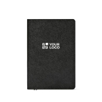 Libreta con tapa flexible de cuero sintético eco A5 hojas a puntos vista principal