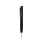 Bolígrafo de aluminio reciclado con mecanismo de rotación tinta negra vista principal