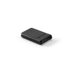 Batería externa de plástico reciclado con carga rápida 6.000 mAh color negro segunda vista
