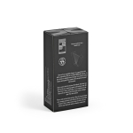Powerbank de plástico reciclado con pantalla LED 20.000 mAh color negro segunda vista