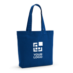 Bolsa de la compra de algodón y poliéster reciclado 220 g/m2 vista principal