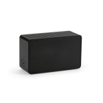 Altavoz inalámbrico de plástico reciclado con pantalla LCD 15W color negro segunda vista