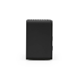 Altavoz inalámbrico de plástico reciclado con pantalla LCD 15W color negro cuarta vista