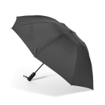 Paraguas plegable reversible de plástico reciclado automático ø101,5 color negro vista trasera