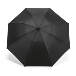 Paraguas plegable reversible de plástico reciclado automático ø101,5 color negro vista frontal