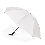 Paraguas plegable reversible de plástico reciclado automático ø101,5 color blanco cuarta vista