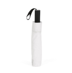 Paraguas plegable reversible de plástico reciclado automático ø101,5 color blanco vista de detalle