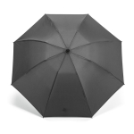 Paraguas plegable reversible de plástico reciclado automático ø101,5 color gris oscuro vista frontal