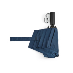 Paraguas plegable reversible de plástico reciclado automático ø101,5 color azul marino quinta vista