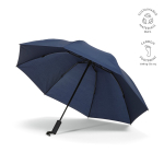Paraguas plegable reversible de plástico reciclado automático ø101,5 color azul marino