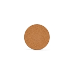 Cargador inalámbrico de corcho con puerto tipo C y carga de 15W color natural vista frontal