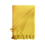 Toalla con rizo de algodón y poliéster en vivos colores 320 g/m2 color amarillo segunda vista