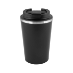 Vaso take away negro de acero inoxidable de doble pared 480ml color negro segunda vista