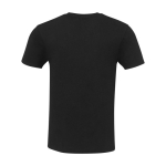 Camiseta unisex de algodón y poliéster reciclado 160 g/m2 Elevate NXT color negro segunda vista trasera