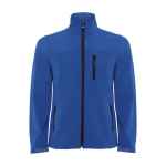 Chaqueta softshell de poliéster para hombre 300 g/m2 Roly color azul real