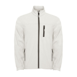 Chaqueta softshell de poliéster para hombre 300 g/m2 Roly color blanco roto