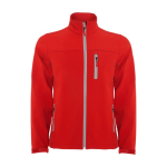 Chaqueta softshell de poliéster para niños 300 g/m2 Roly color rojo
