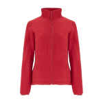 Chaqueta polar de poliéster 100% para mujer 300 g/m2 Roly color rojo
