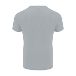 Camiseta técnica de poliéster 100% para hombre 135 g/m2 Roly color gris segunda vista trasera