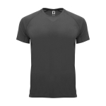 Camiseta técnica de poliéster 100% para hombre 135 g/m2 Roly color grafito