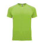 Camiseta técnica de poliéster 100% para hombre 135 g/m2 Roly color verde lima