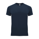 Camiseta técnica de poliéster 100% para hombre 135 g/m2 Roly color azul marino