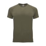 Camiseta técnica de poliéster 100% para hombre 135 g/m2 Roly color verde militar