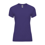 Camiseta técnica de poliéster 100% para mujer 135 g/m2 Roly color violeta