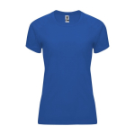 Camiseta técnica de poliéster 100% para mujer 135 g/m2 Roly color azul real