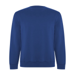 Jersey unisex de algodón orgánico y poliéster reciclado 300 g/m2 Roly color azul real
