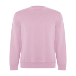 Jersey unisex de algodón orgánico y poliéster reciclado 300 g/m2 Roly color rosa claro