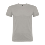 Camiseta con logo de algodón en punto para hombre 155 g/m2 Roly Beagle color gris