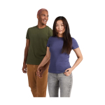 Camiseta con logo de algodón en punto para hombre 155 g/m2 Roly Beagle color gris imagen de estilo de vida 2