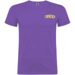 Camiseta para acciones publicitarias de algodón para niños 155 g/m2 Roly color violeta vista impresión serigrafía
