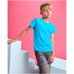Camiseta para acciones publicitarias de algodón para niños 155 g/m2 Roly color azul pastel imagen de estilo de vida