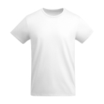 Camiseta de algodón orgánico de punto para hombre 175 g/m2 Roly color blanco