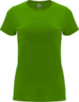 Camiseta de 100% algodón en punto para mujer 170 g/m2 Roly color verde pasto