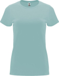 Camiseta de 100% algodón en punto para mujer 170 g/m2 Roly color azul desteñido