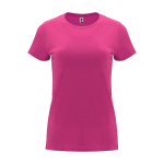 Camiseta de 100% algodón en punto para mujer 170 g/m2 Roly color fucsia