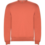 Jersey unisex de algodón y poliéster en punto 280 g/m2 Roly color naranja pastel