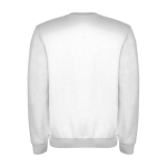 Jersey unisex de algodón y poliéster en punto 280 g/m2 Roly color gris claro segunda vista trasera