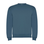 Jersey unisex de algodón y poliéster en punto 280 g/m2 Roly color azul pastel