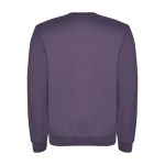 Jersey unisex de algodón y poliéster en punto 280 g/m2 Roly color lila segunda vista trasera