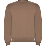 Jersey para niños de algodón y poliéster en punto 280 g/m2 Roly color marrón