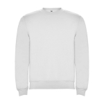 Jersey para niños de algodón y poliéster en punto 280 g/m2 Roly color blanco